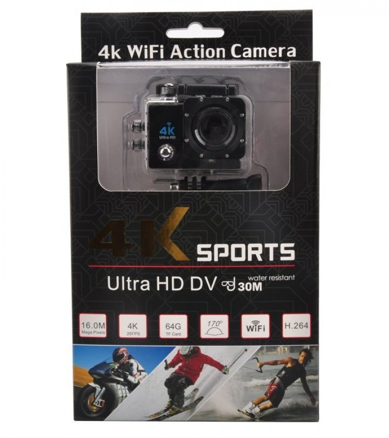 Action Sports Camera WiFi 4K