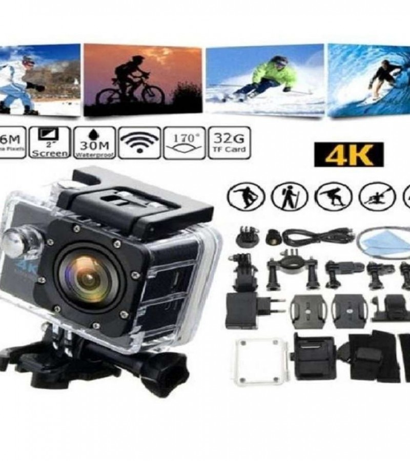 Action Sports Camera Wifi 4K -