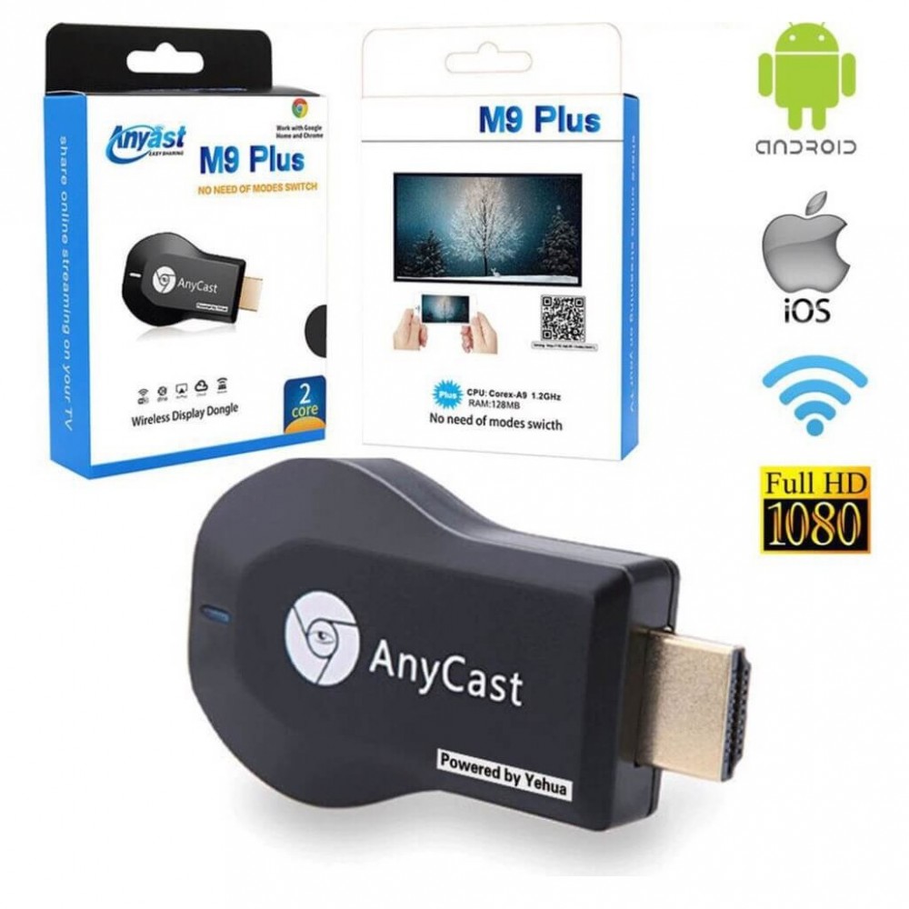AnyCast M9 Plus 1080P Wireless RK3036 WiFi Display Dongle HDMI Receiver