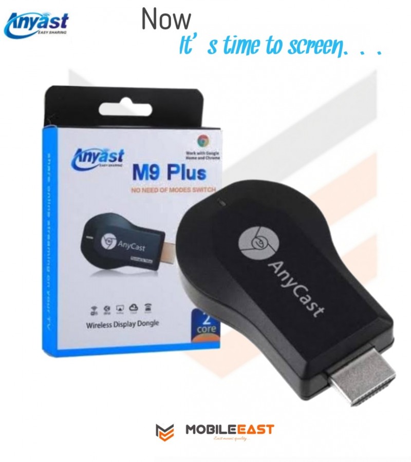 ANYCAST M9 PLUS HDMI WIRELESS WATCH MOBILE SCREEN ON TV