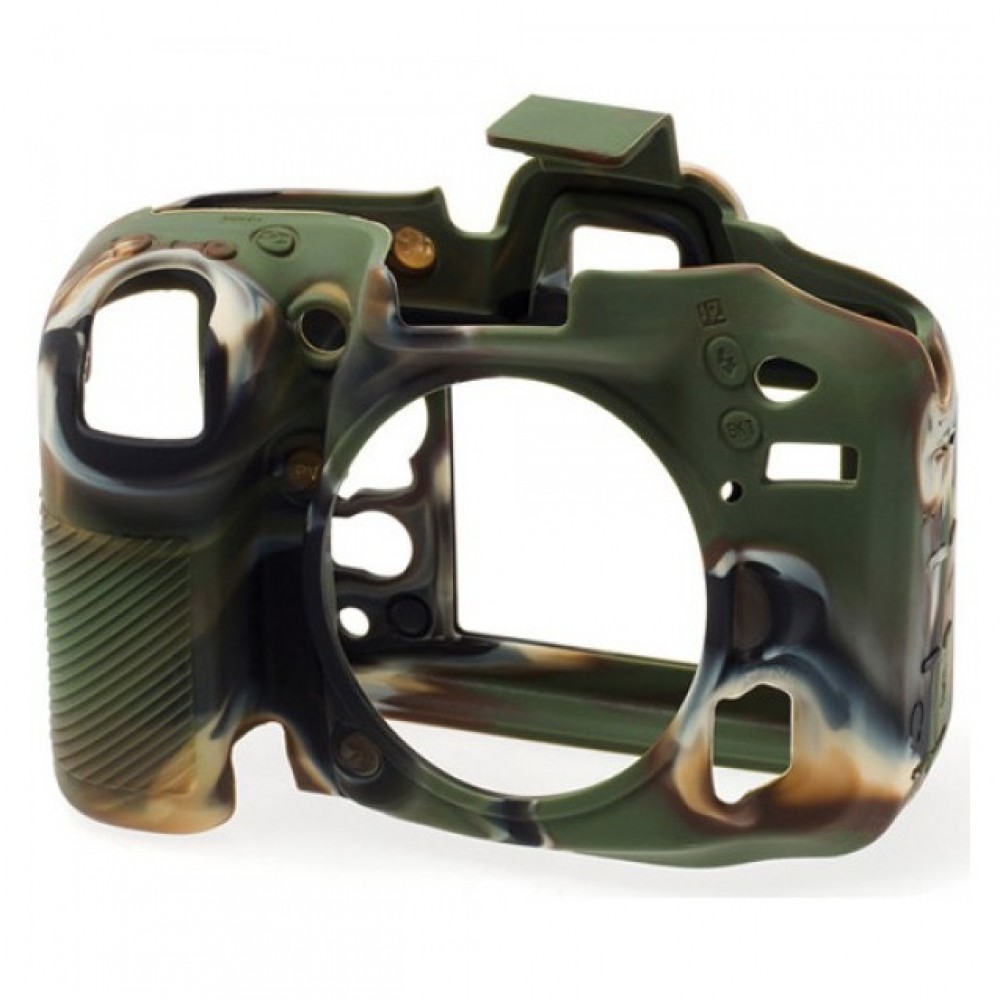 CANON Mark 2 Soft Silicon Rubber Camouflage Camera Body Cover