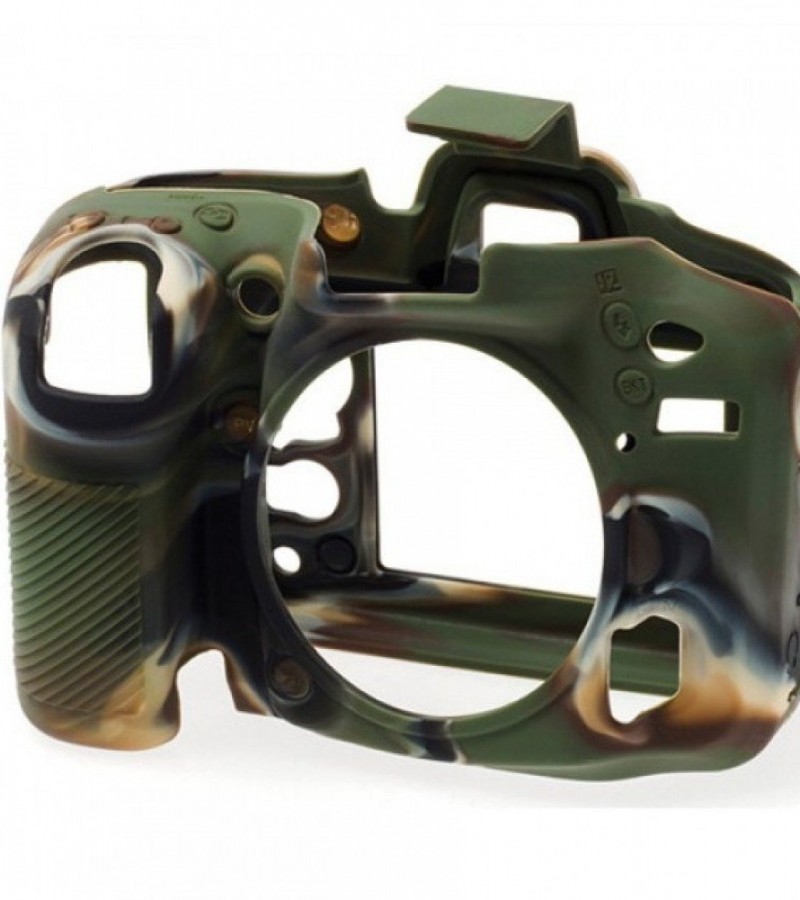CANON Mark 2 Soft Silicon Rubber Camouflage Camera Body Cover