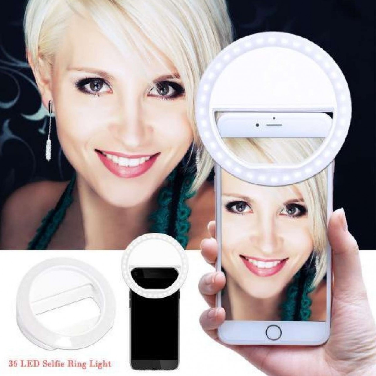 Cellphone Selfie 36LED Ring Light