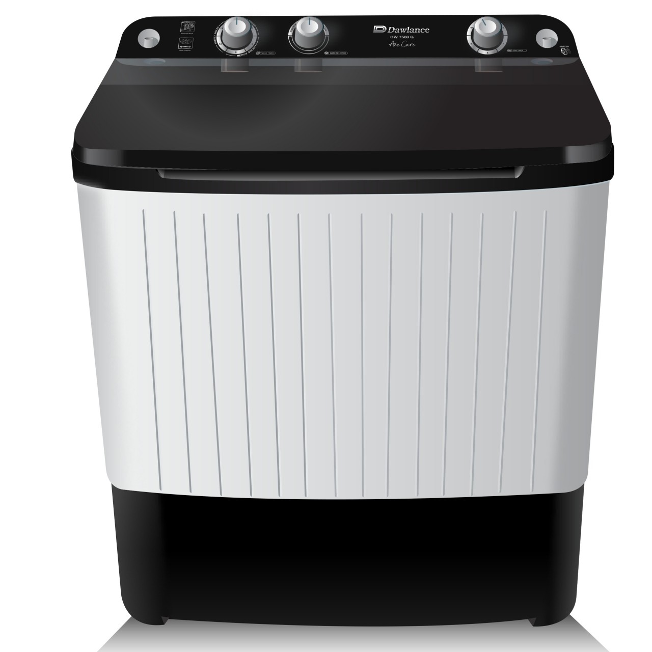 Dawlance DW-7500-G Semi-Automatic Dual Tub Washing Machine - Capacity 10KG