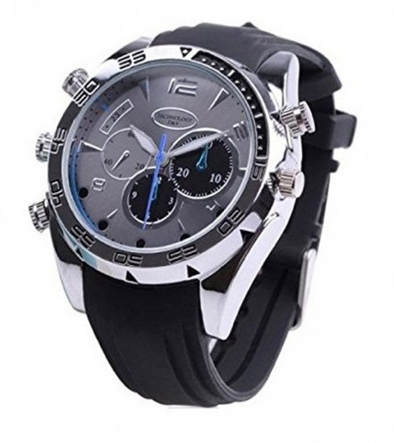 DVR Night Vision Wrist Watch With Hidden Spy Camera