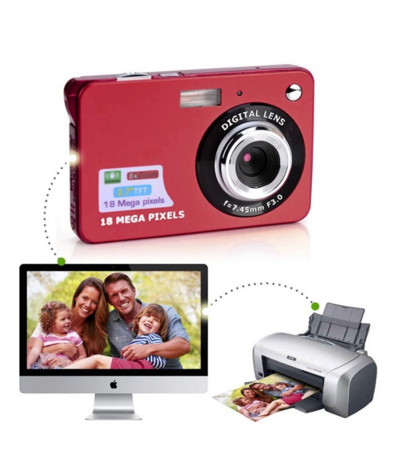 ERSONO HD 2.7 Inch Mini Digital Camera Portable