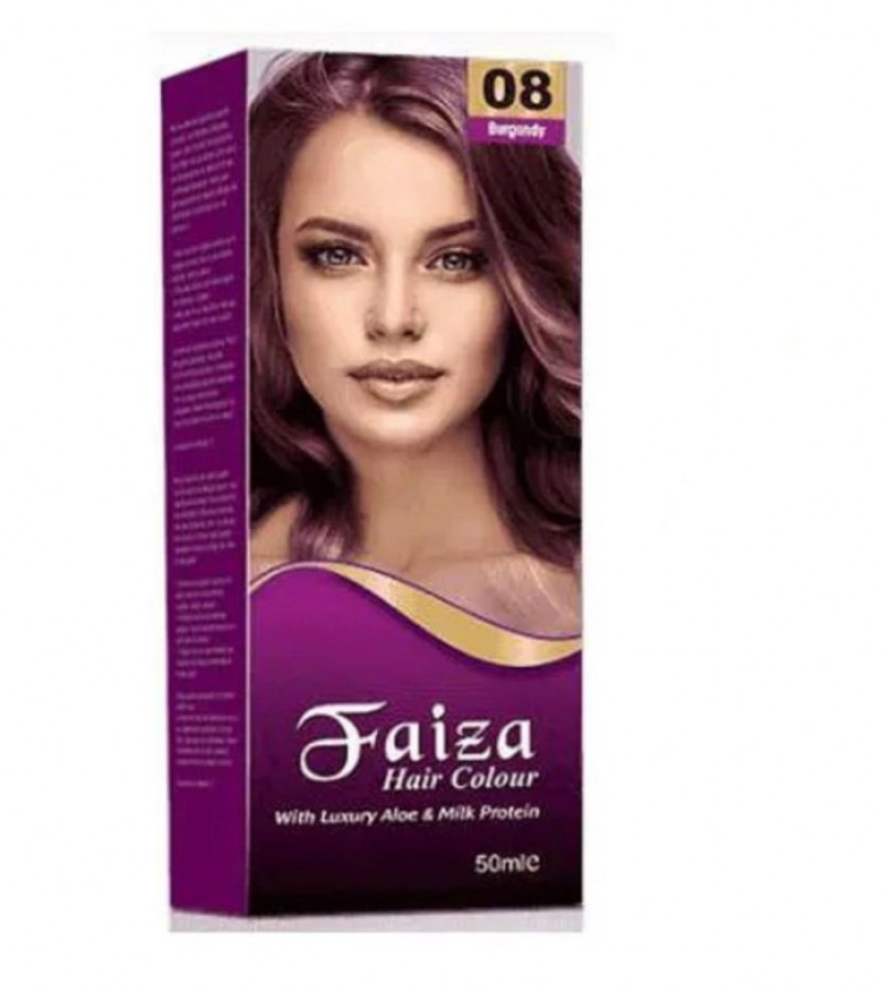 Faiza Hair Color No 08 Burgundy
