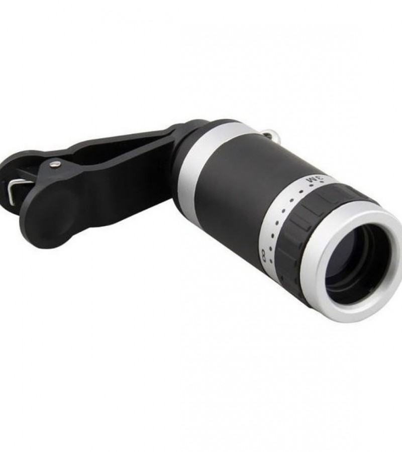 High Definition Smartphone Silver Camera Lens - 8x Zoom
