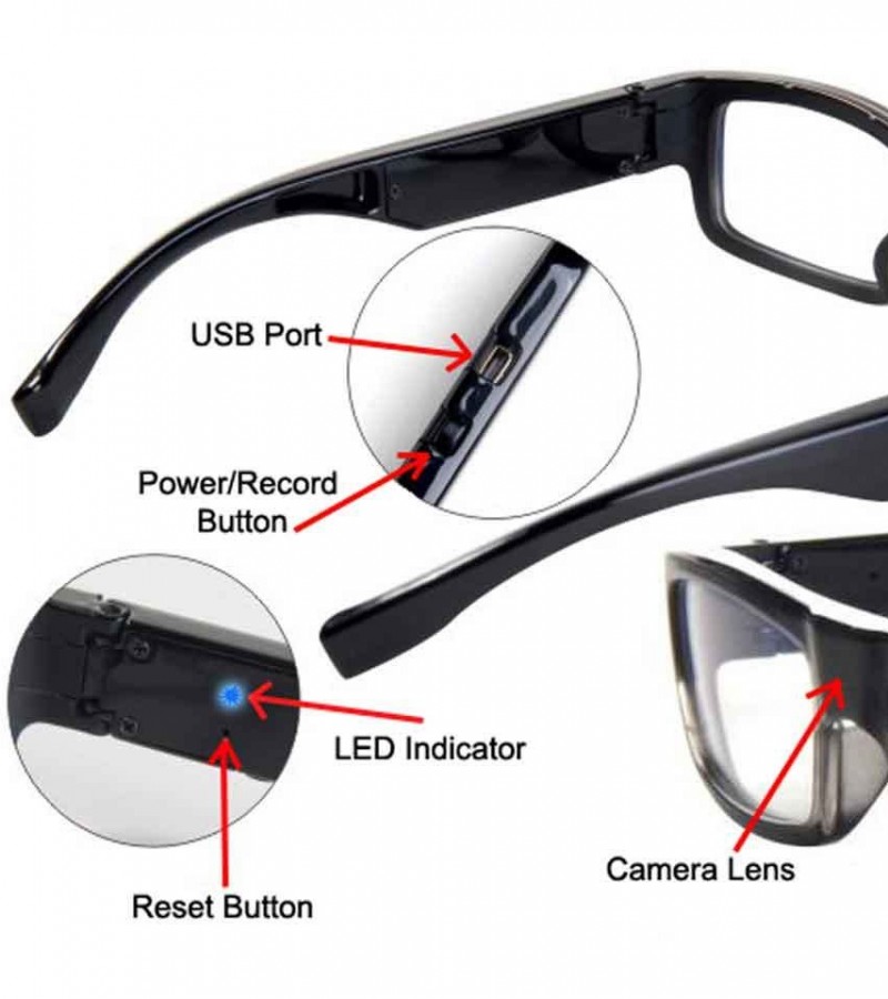 High End Stylish Glasses Dvr Camera