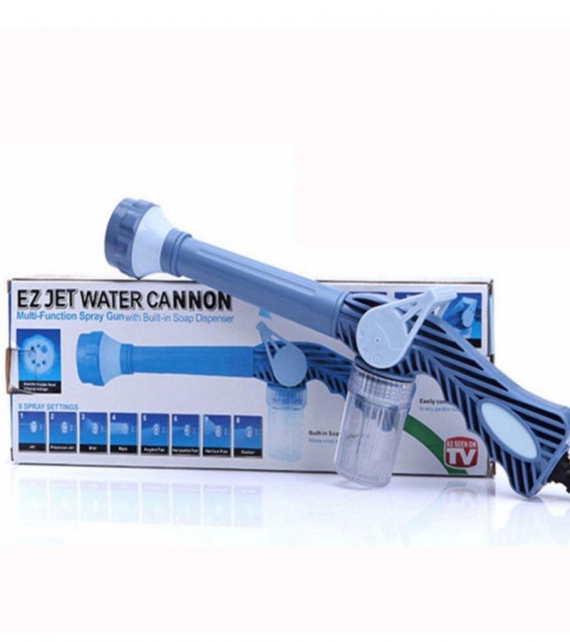 Jet Water Multi-Functional Canon Blue Spray Gun