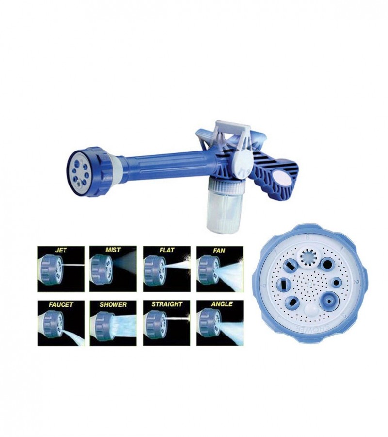 Jet Water Multi-Functional Canon Blue Spray Gun