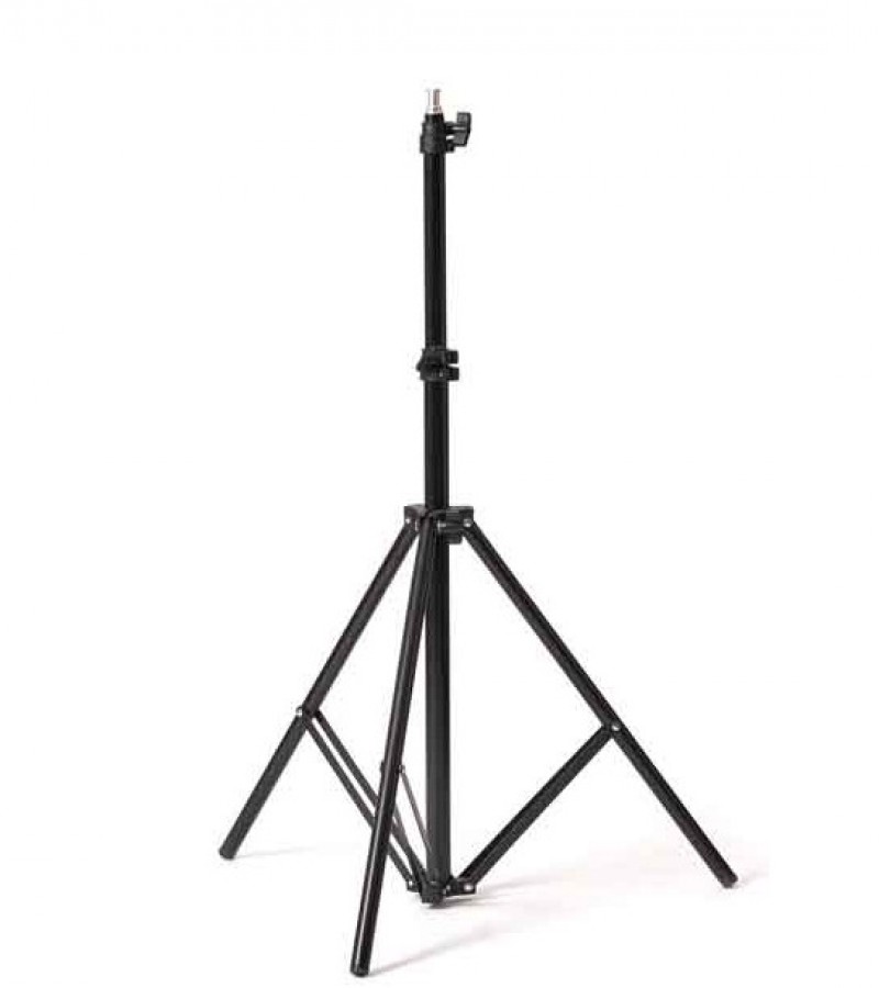 LED Selfie Ring Light Tripod Stand 7 Feet - Black