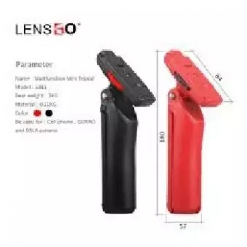 LENSGO Multi-function Mini Tripod Stand Mount Monopod Table Tripod Smartphone/Gopro houder/DSLR