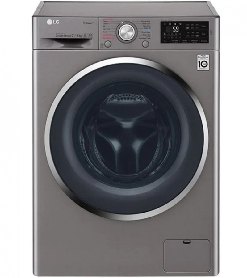 LG 7/4 KG Front Load Washer & Dryer F2J6HGP2S