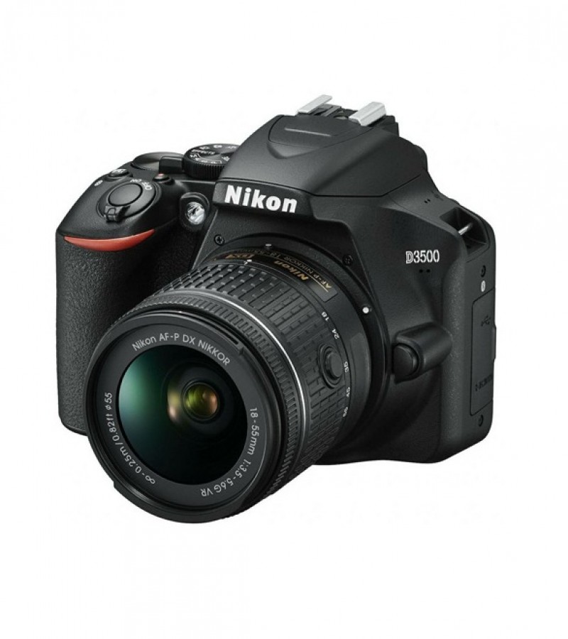 Nikon D3500 DSLR With AF-P DX Nikkor 18-55mm F/3.5-5.6G VR Lens Camera