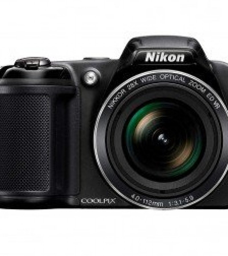 NIKON L-340 Coolpix Digital Camera With 28x Optical Zoom - 20.2 Mega Pixels