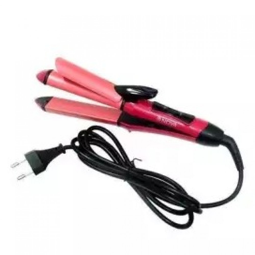 Nova Hair Curler & Straightener - Nhc-2009