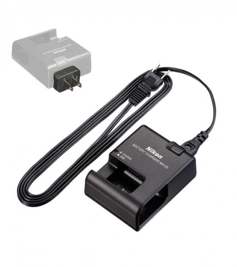 Original Nikon MH 24 Charger For En-El14 For D3200 D3300 D3400 D5200 D5500 D5300 Mh24