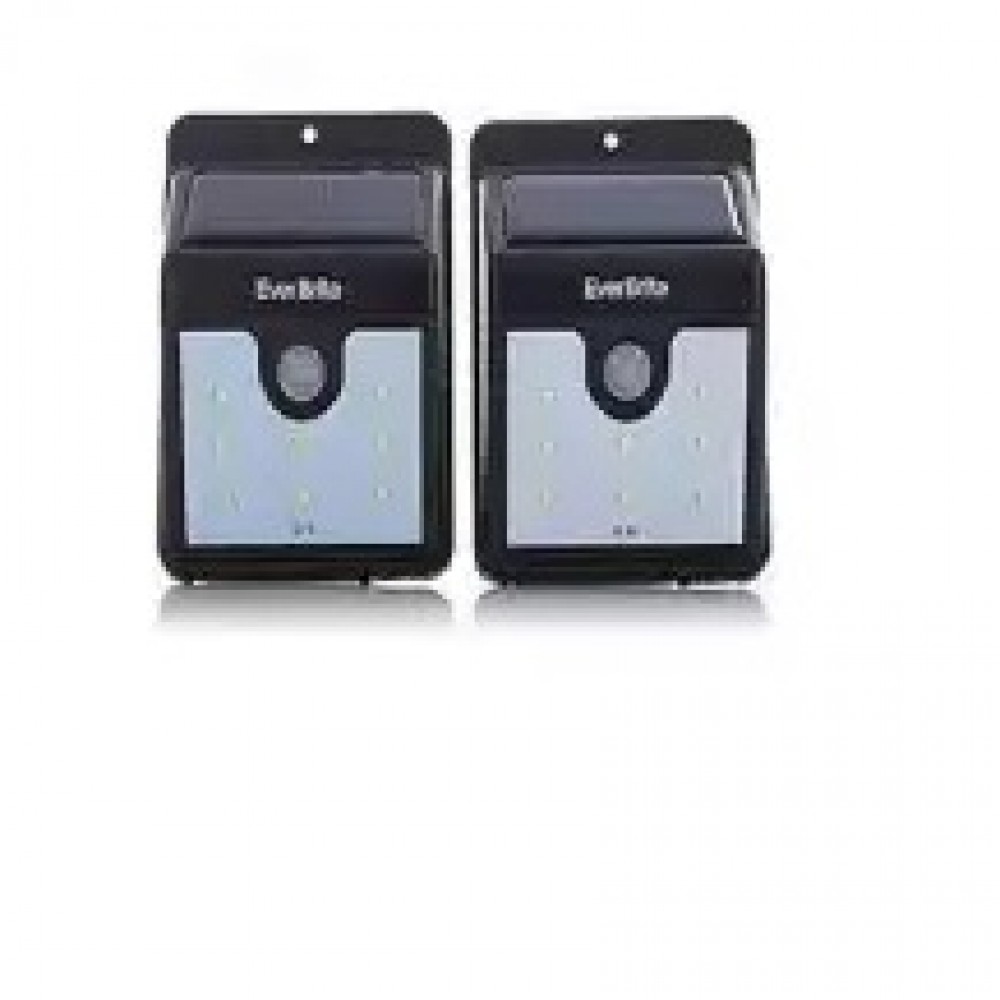 Pack Of 2 - Solar Outdoor Stick-Up Light -