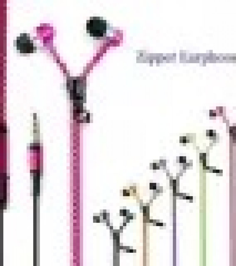 Pack Of 2 Zipper EarphonesPack Of 2 Zipper Earphones