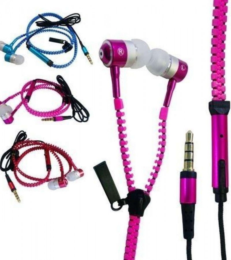 Pack Of 2 Zipper EarphonesPack Of 2 Zipper Earphones