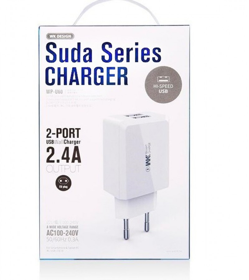 Remax Wp-U60 USB Charger 2.4A 2 Port