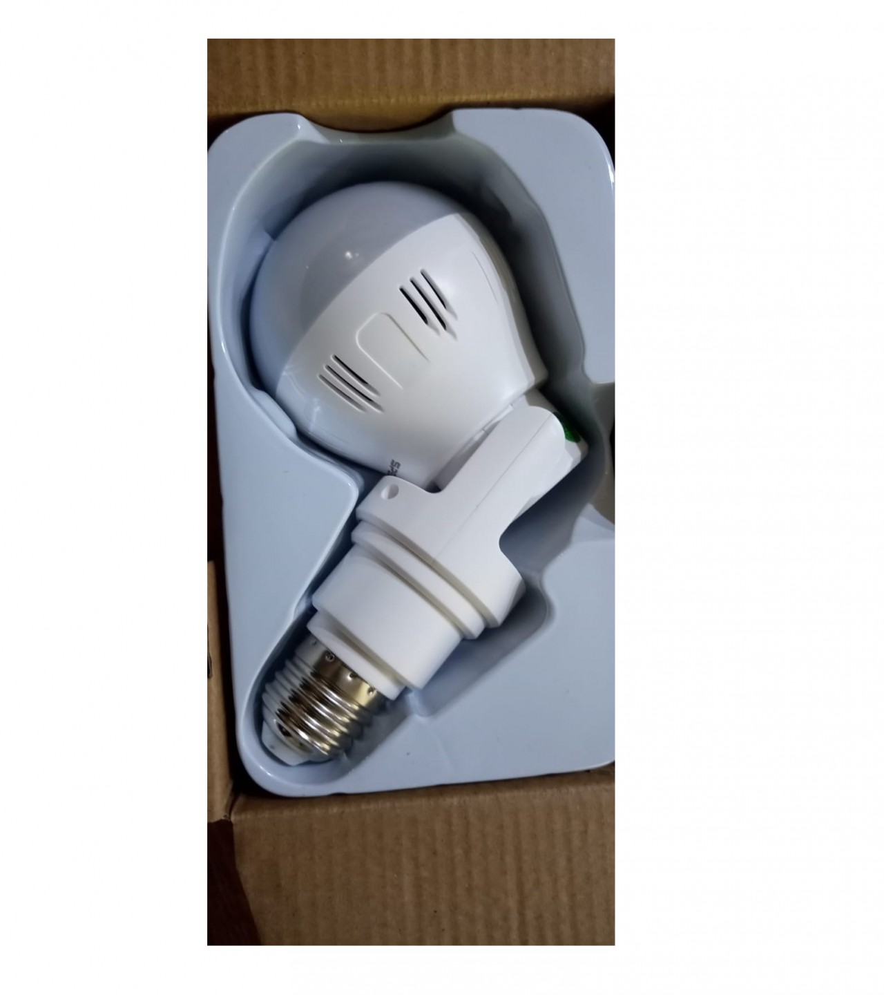 SECURITY BULB CAMERA FLEXIBLE 1080P HD WIRELESS 360 DEGREE PANORAMIC INFRARED NIGHT VISION