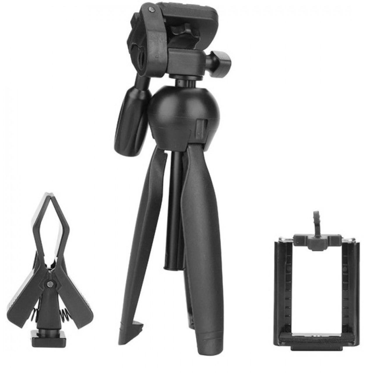 Yunteng VCT-2280 Multi-function Mini Tabletop Tripod - Black