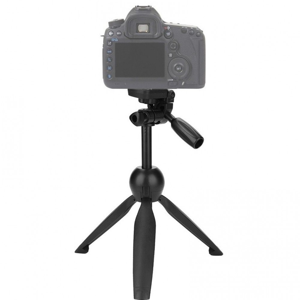 Yunteng VCT-2280 Multi-function Mini Tabletop Tripod - Black