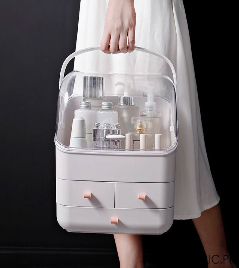 3 Drawer Modern Cosmetic And Makeup Organizer