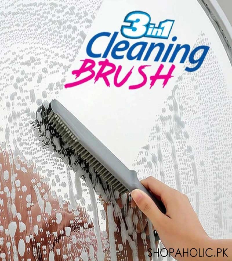 3 In 1 Multifunctional Silicone Cleaning Scraper Brush