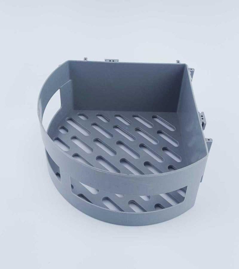 Corner Shelf Kitchen And Bathroom Basket Holder Screwless