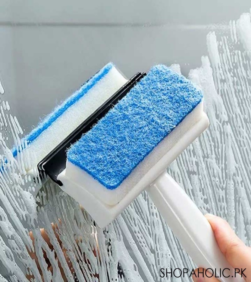 Dual Purpose Cleaning Brush And Wiper