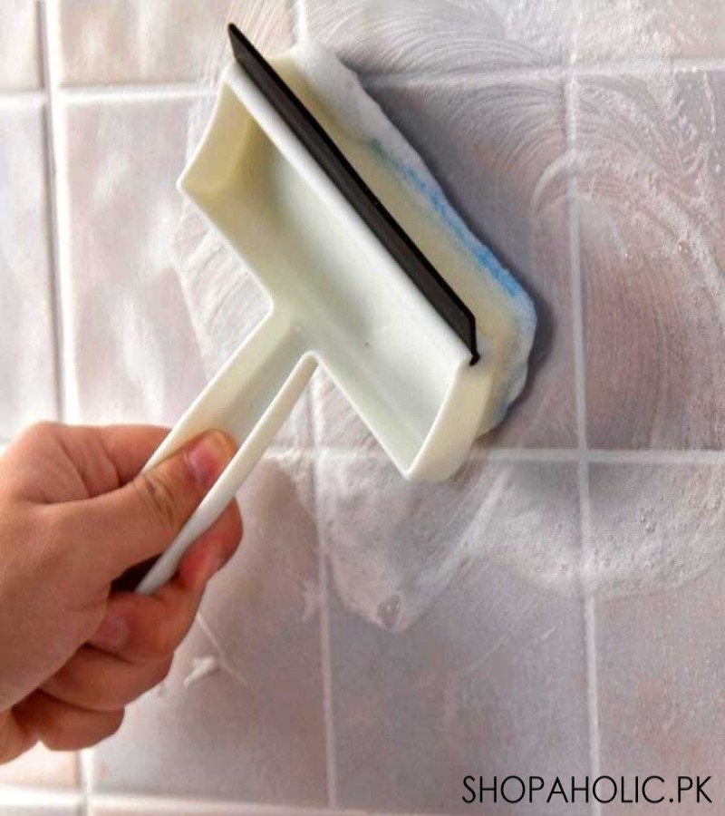 Dual Purpose Cleaning Brush And Wiper