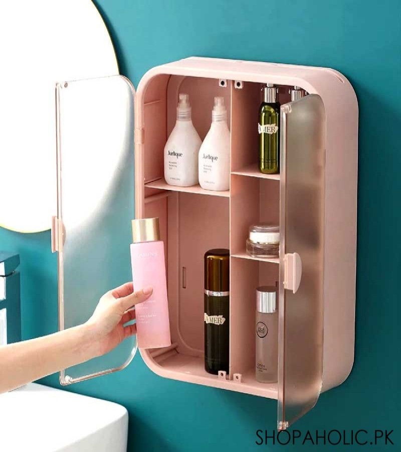 Imperial Wall Mounted Bathroom Cosmetic Storage Organizer