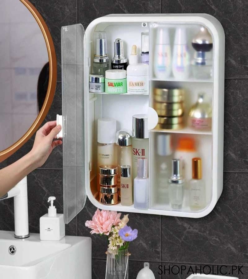 Imperial Wall Mounted Bathroom Cosmetic Storage Organizer
