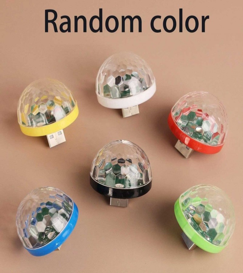 Mini USB LED Magic Ball Disco Light