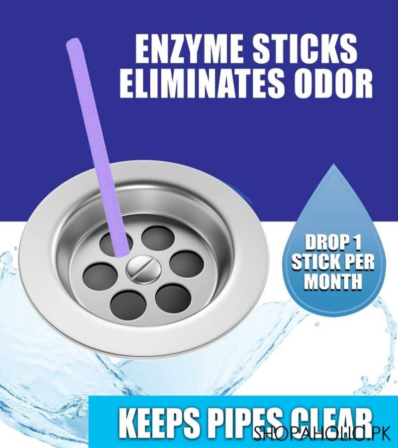 (Pack Of 12) Sink And Bathroom Drain Cleaning Sticks