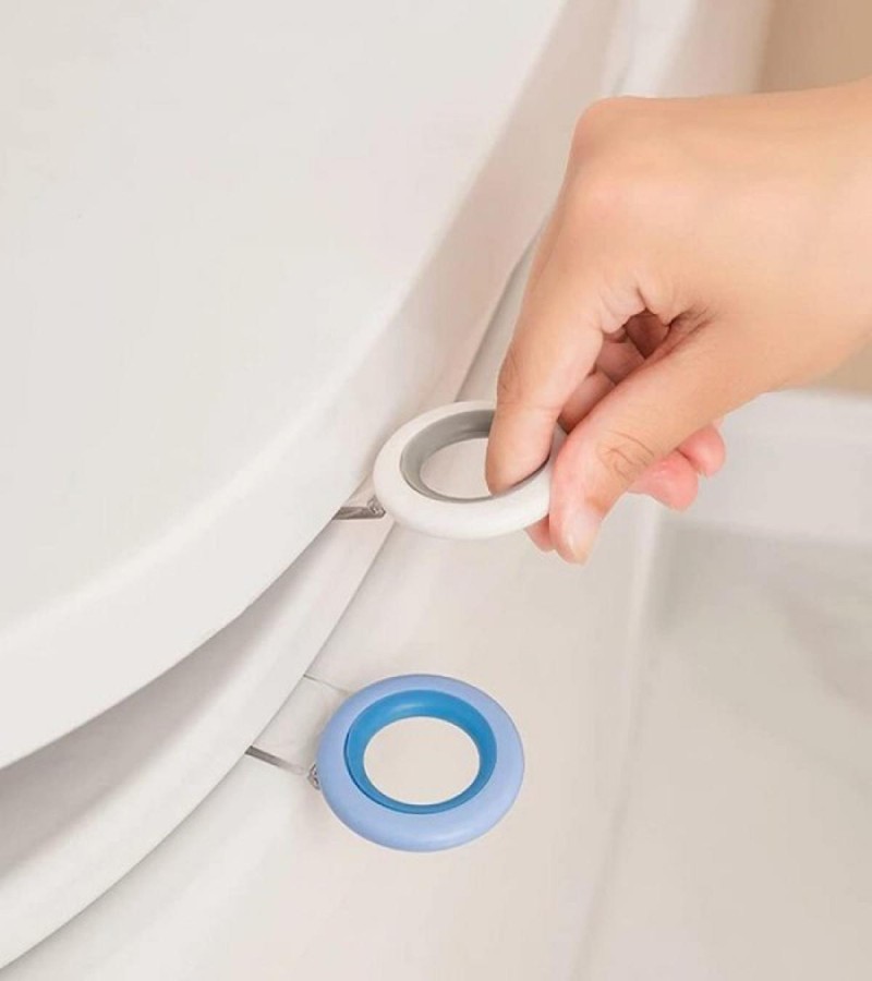 Pack Of 2 MultiFunction Handle Lifter Toilet Seat Lifting Device Avoid Touching Toilet Lid Pot Seat Lifter