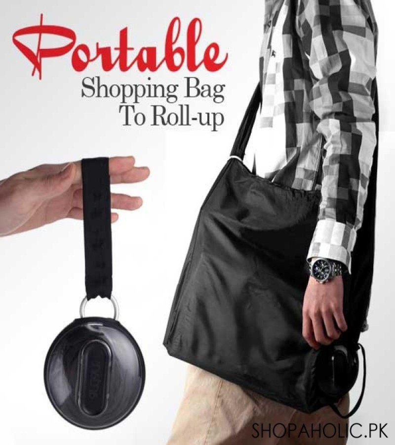 Portable Shopping Bag To Rollup