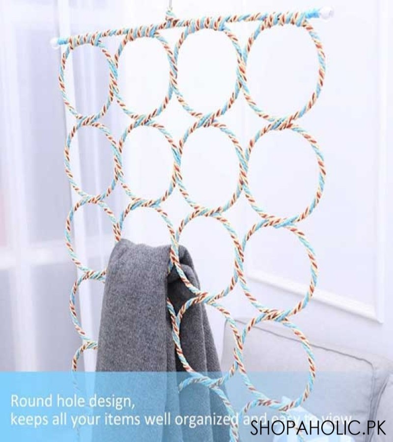 Scarf Hanger (28 Hole Ring Rope Slots)