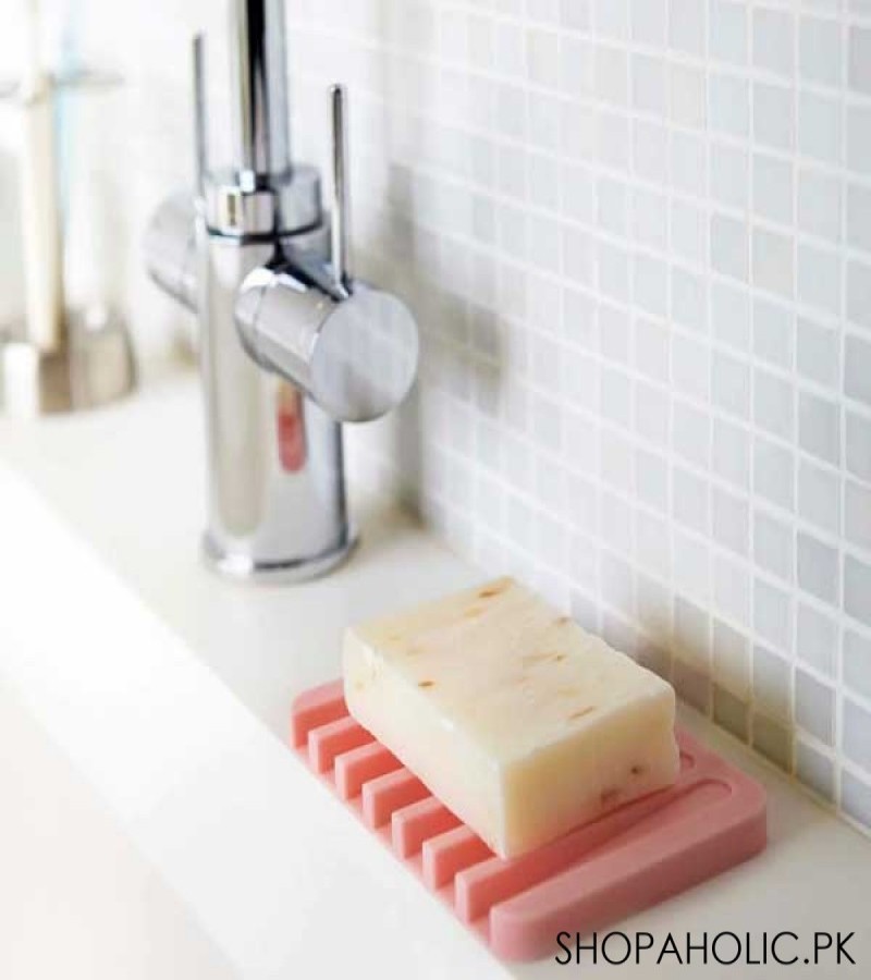 Silicone Drying Mat Dish Soap Holder Tray
