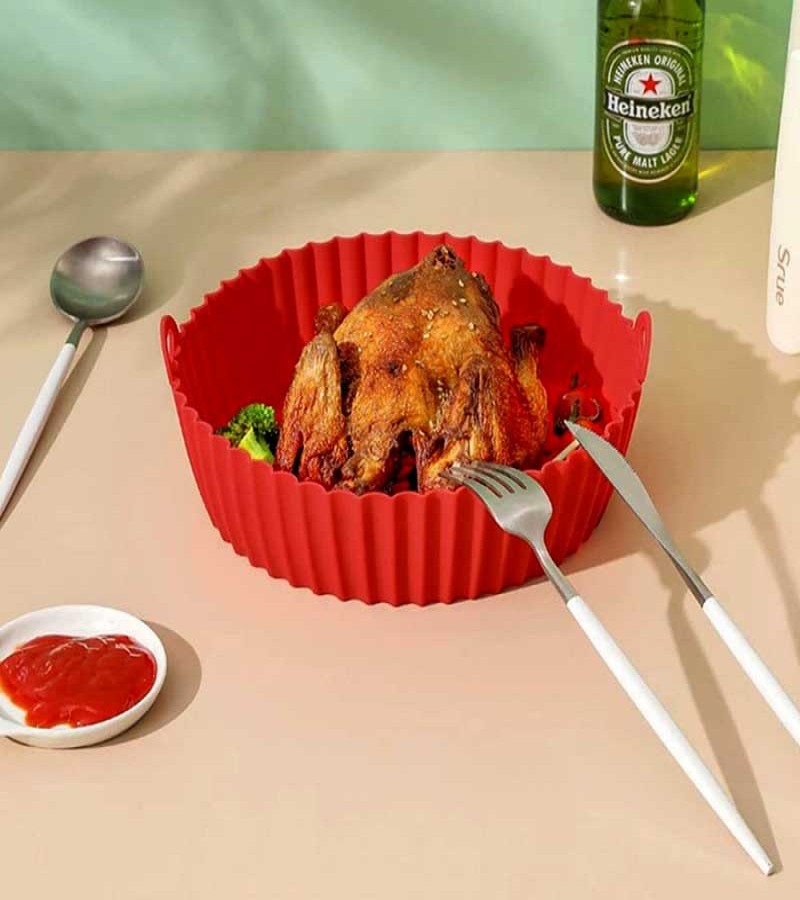 Silicone Reusable Air Fryer Baking Tray