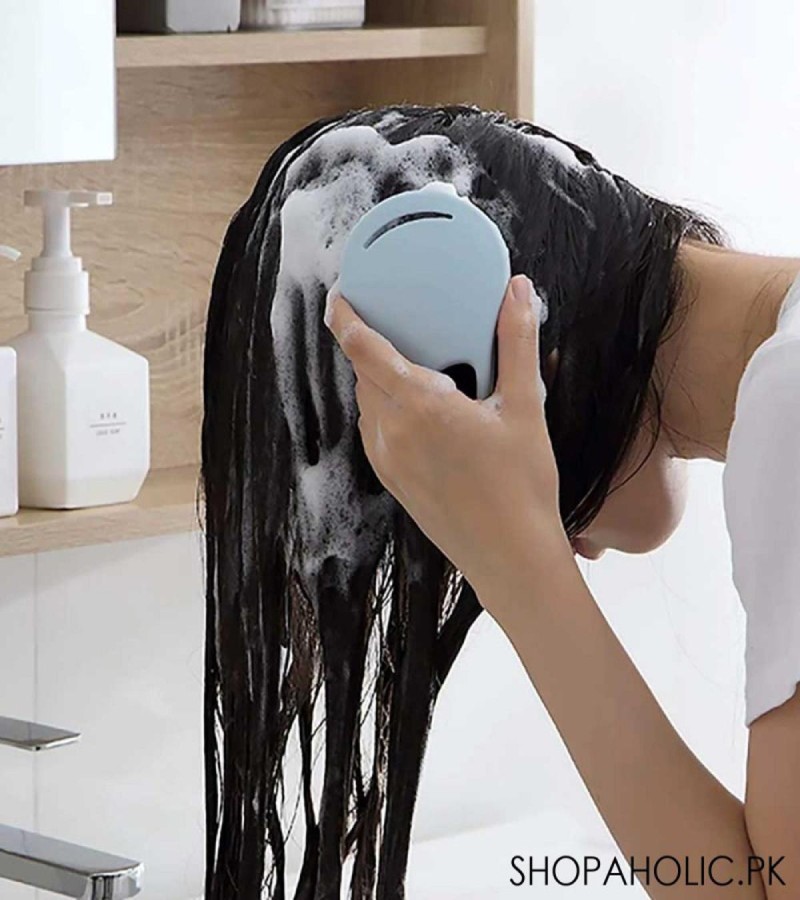 Silicone Shampoo Scalp Brush