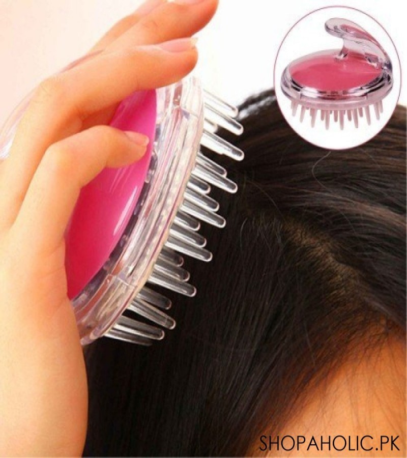 Silicone Shampoo Scalp Massage Brush