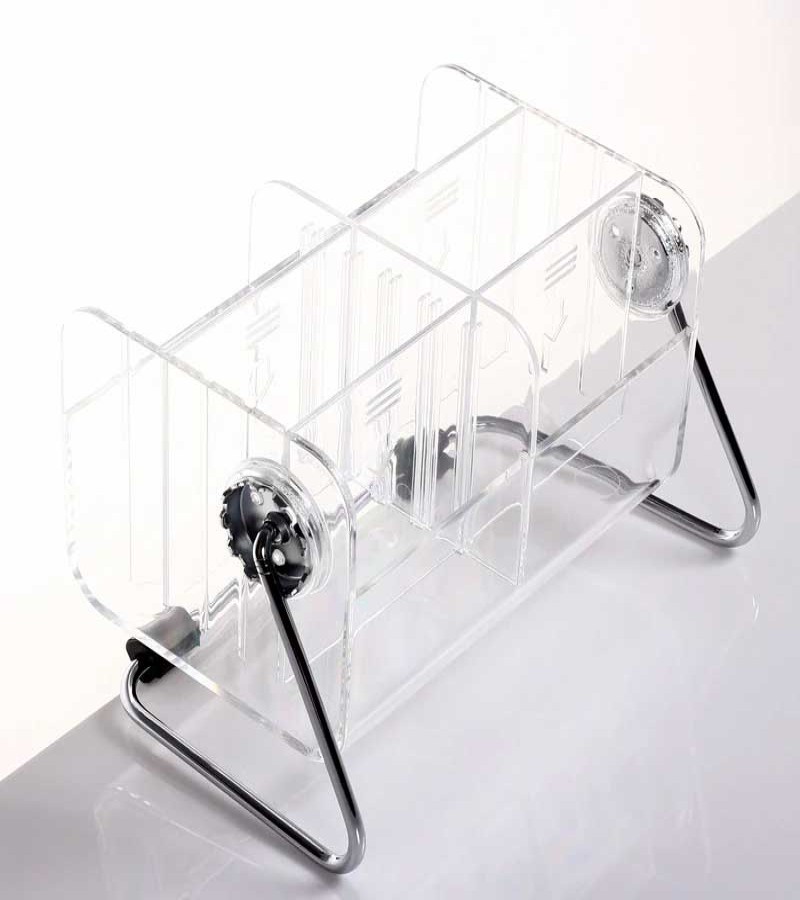 Transparent Acrylic Desktop Remote Controller Storage Box Cosmetic Organizer