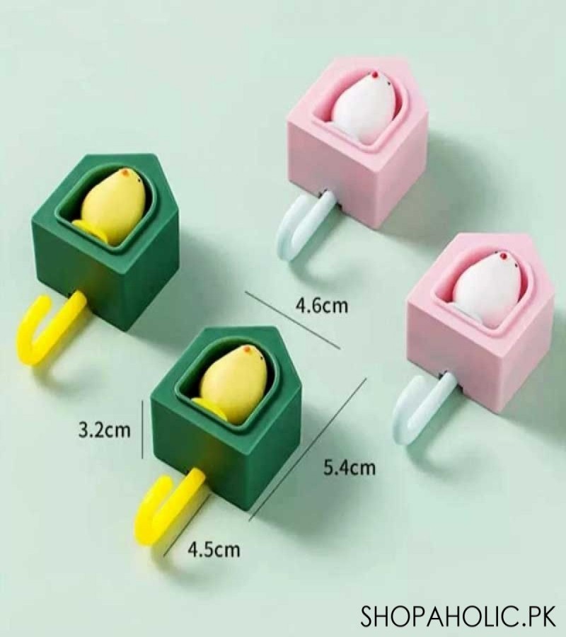 Wall Mounted Cute Movable Bird Hook (1 Piece)