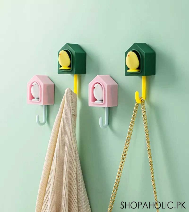Wall Mounted Cute Movable Bird Hook (1 Piece)