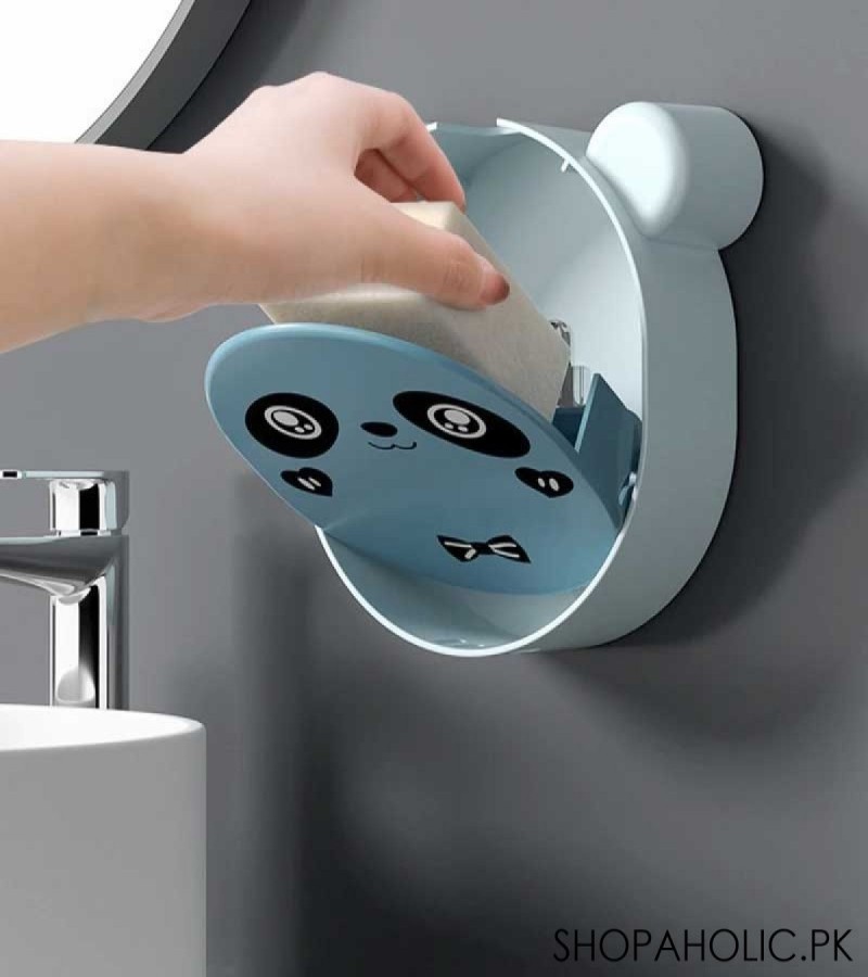 Wall Mounted Cute Panda Soap Box