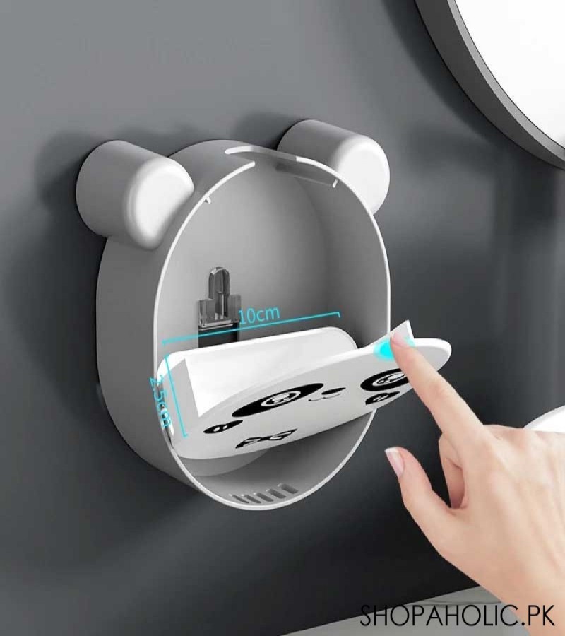 Wall Mounted Cute Panda Soap Box